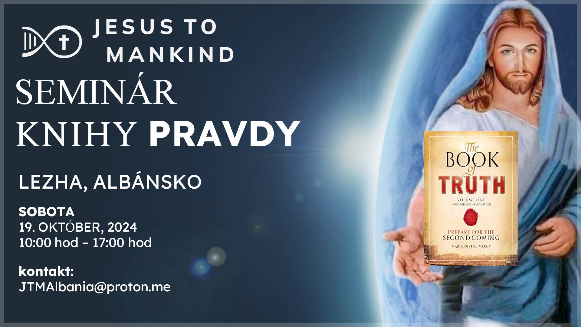Osobný seminár Knihy Pravdy, v Leži v Albánsku