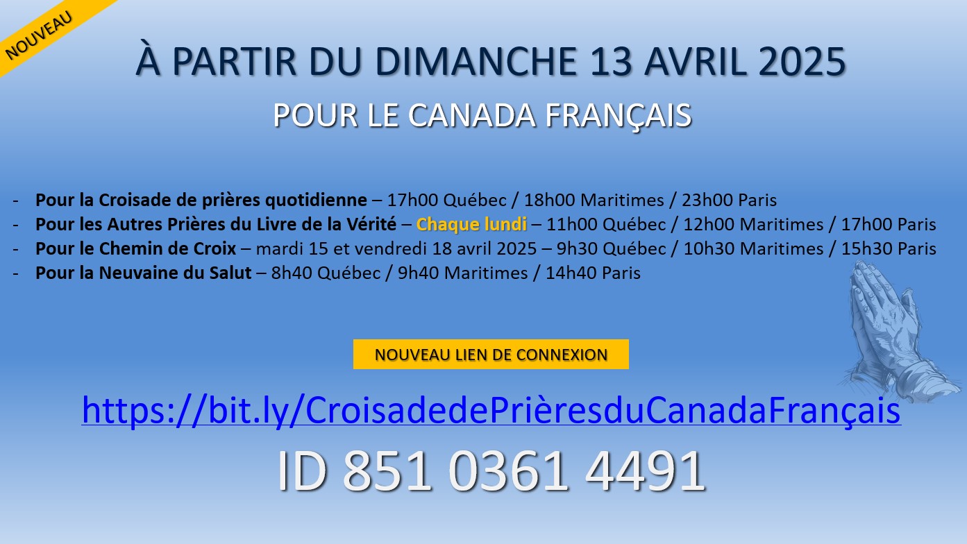 Croisade de Prières du Canada Français