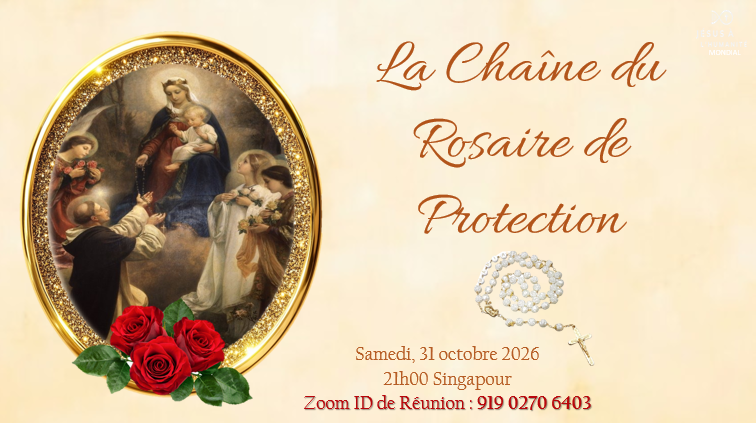 La Chaîne du Rosaire de Protection - Asie