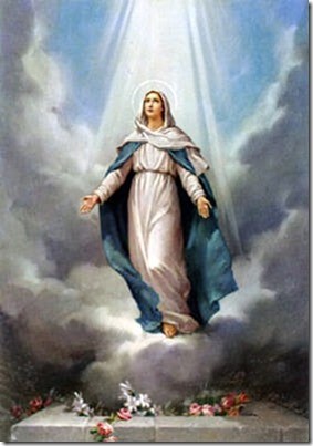 From JTM English Canada: August 15 Feast of the Assumption of the Blessed Virgin Mary