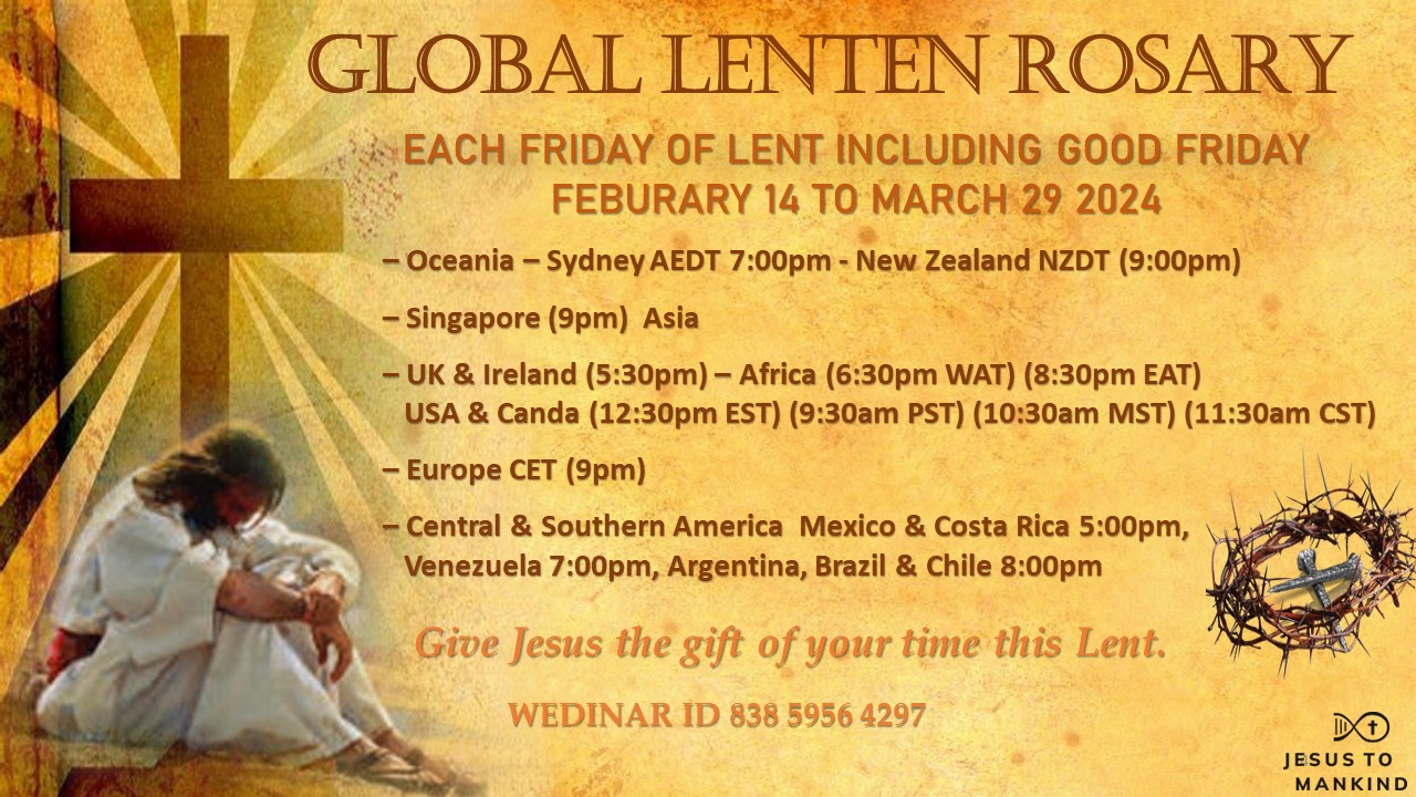 Global Lenten Rosary Crusade
