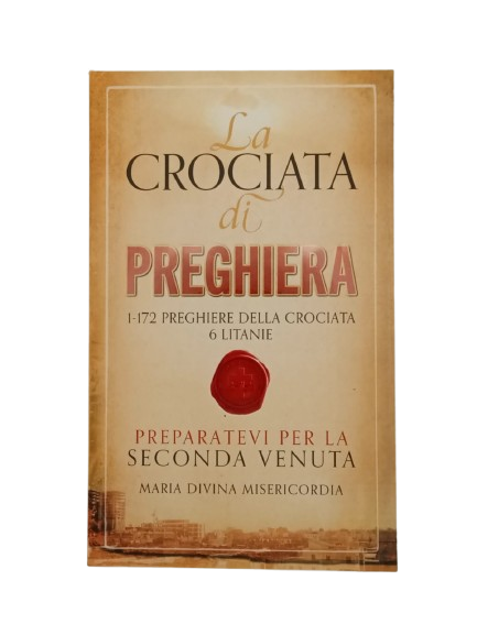 New Official Crusade Prayer book in Italian language on stock