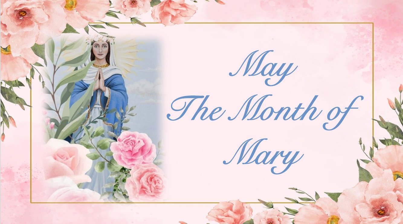 From JTM Canada - For Mother's Day and throughout May, the Month of Mary