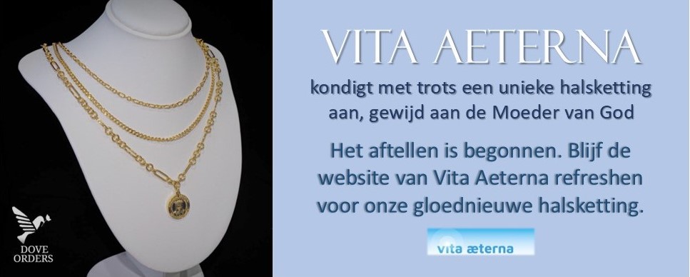 Officiële aankondiging - Lancering van de officiële halsketting gewijd aan de Moeder van de Verlossing