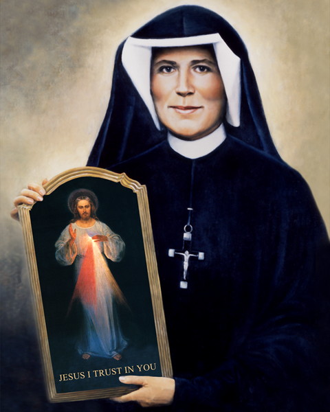 From JTM Canada-- October 5 - Feast Day of SAINT FAUSTINA, Patron Saint of Divine Mercy