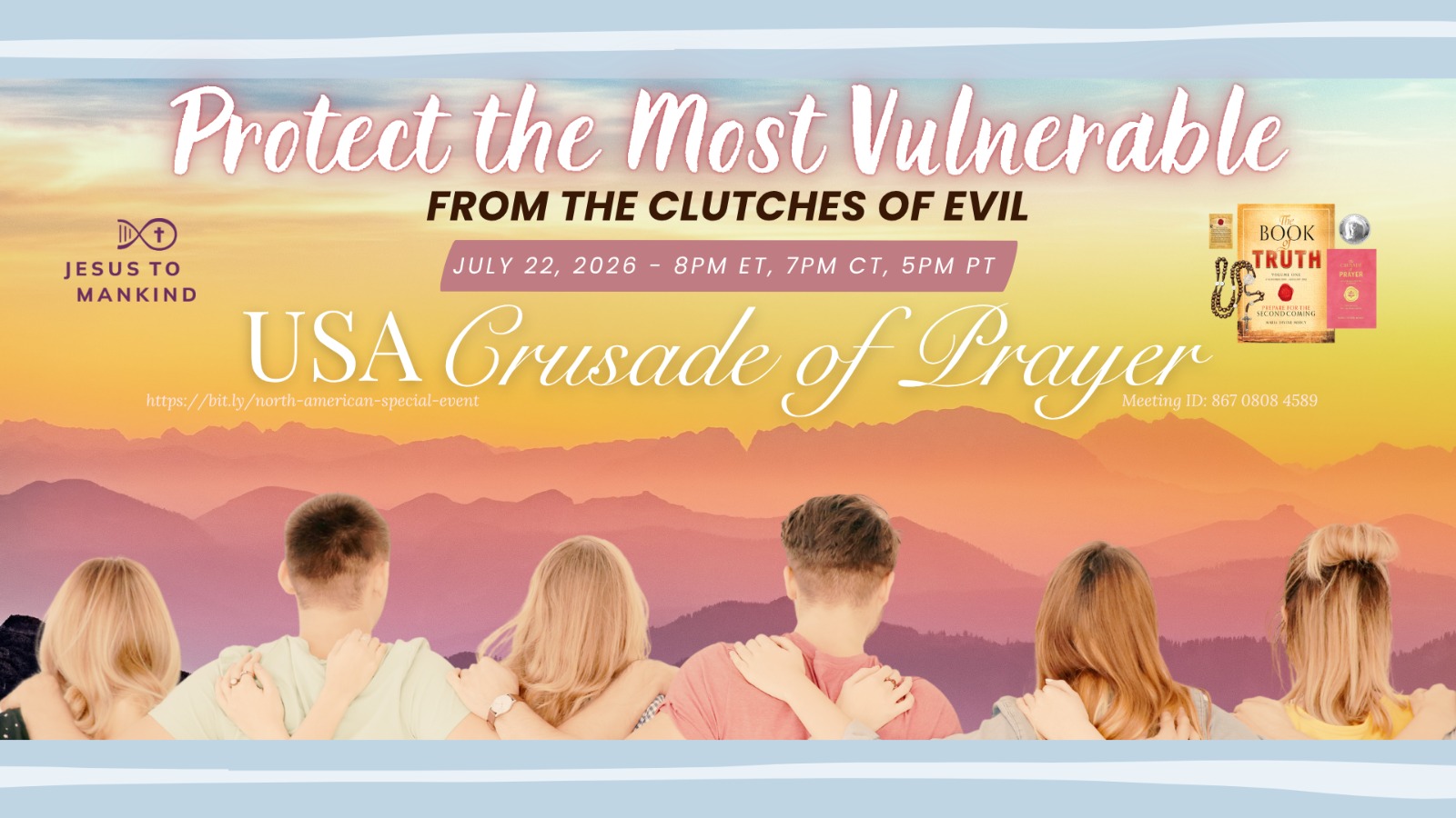 Reminder - USA National Crusade of Prayer - Protect the Most Vulnerable